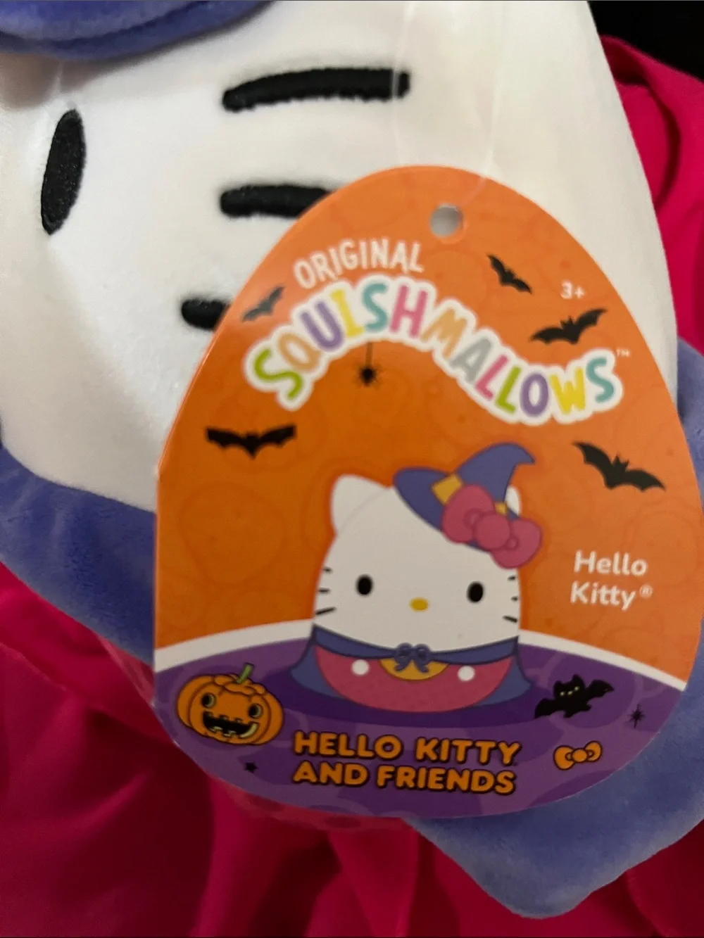 NWT Hello Kitty Squishmallows genuine Sanrio, 12”